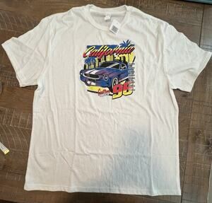 Men's Classic Car Graphic T-shirt Size XL X-Large Car Show Event NWT Classic Car